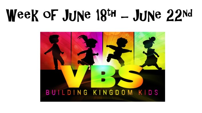 vbs date 2018