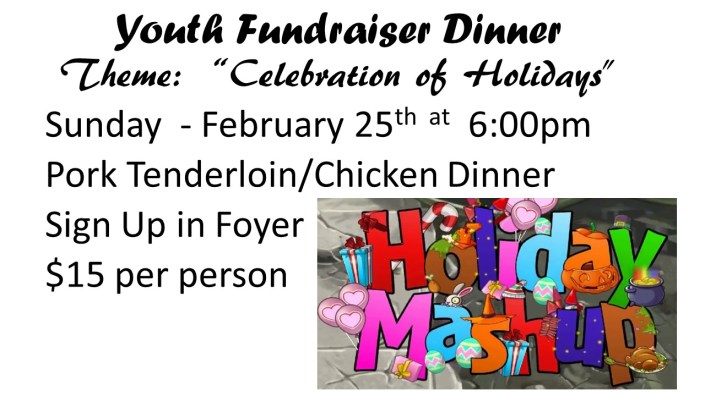 youth dinner fundraiser